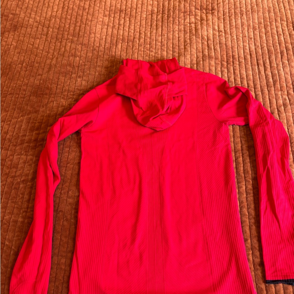 Athleta Vibrant Red Activewear Top